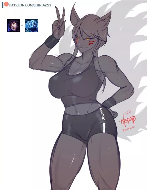 Tank Ahri (by shinda292) by KDAhri20