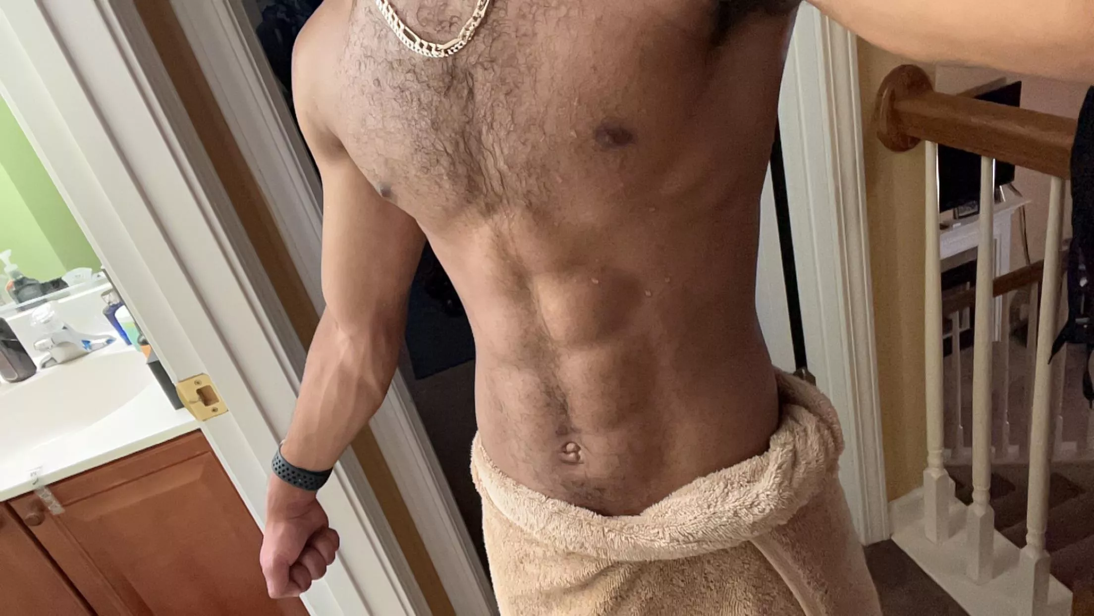 They always pop out after a hot shower posted by ComfortableTailor320