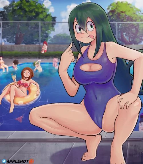 Tsuyu Asui (Applehot) [Boku No hero Academia] by Applehot8