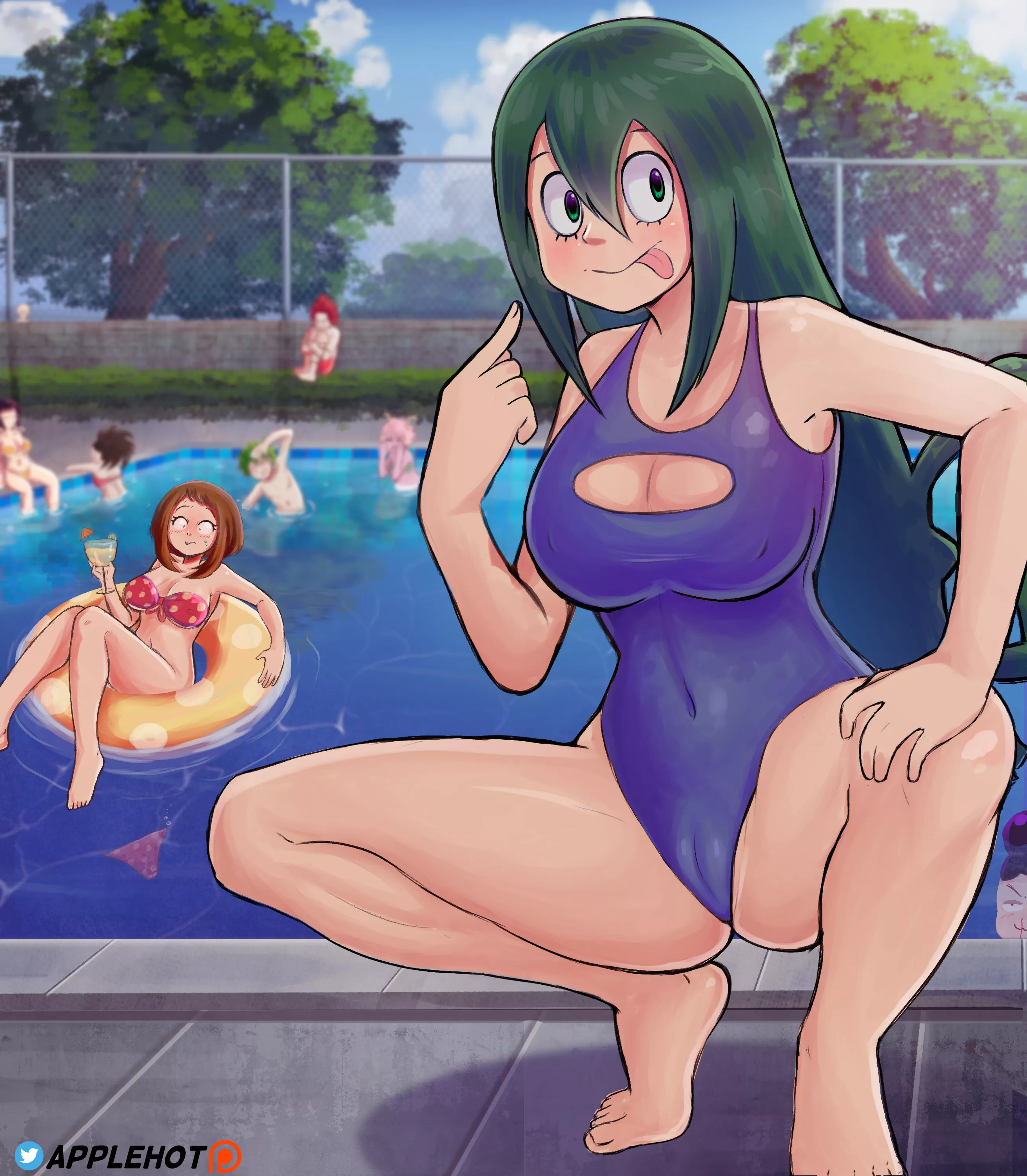 Tsuyu Asui (Applehot) [Boku No hero Academia] posted by Applehot8