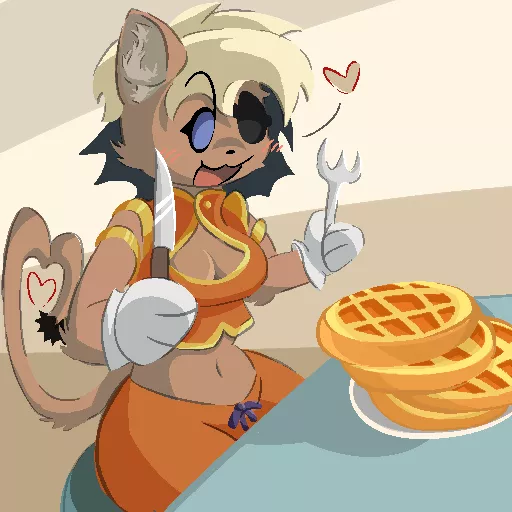 🧇 Waffle Tail Concerto Posting 🧇 posted by menacing_halo