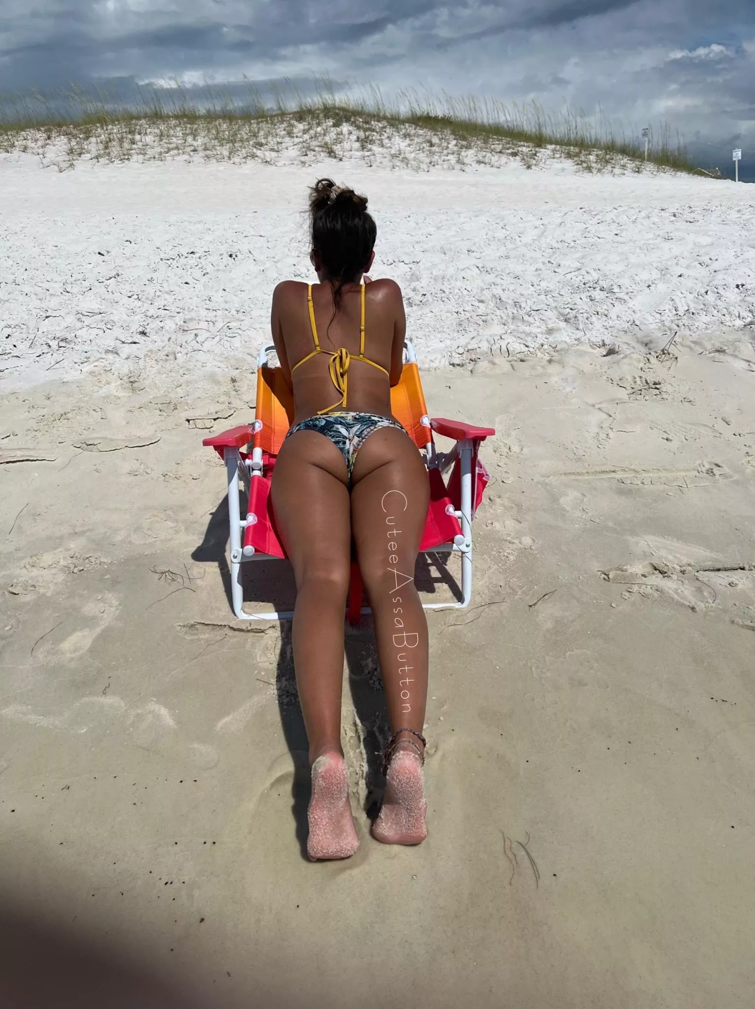 Working on my tan posted by CuteeAssaButton