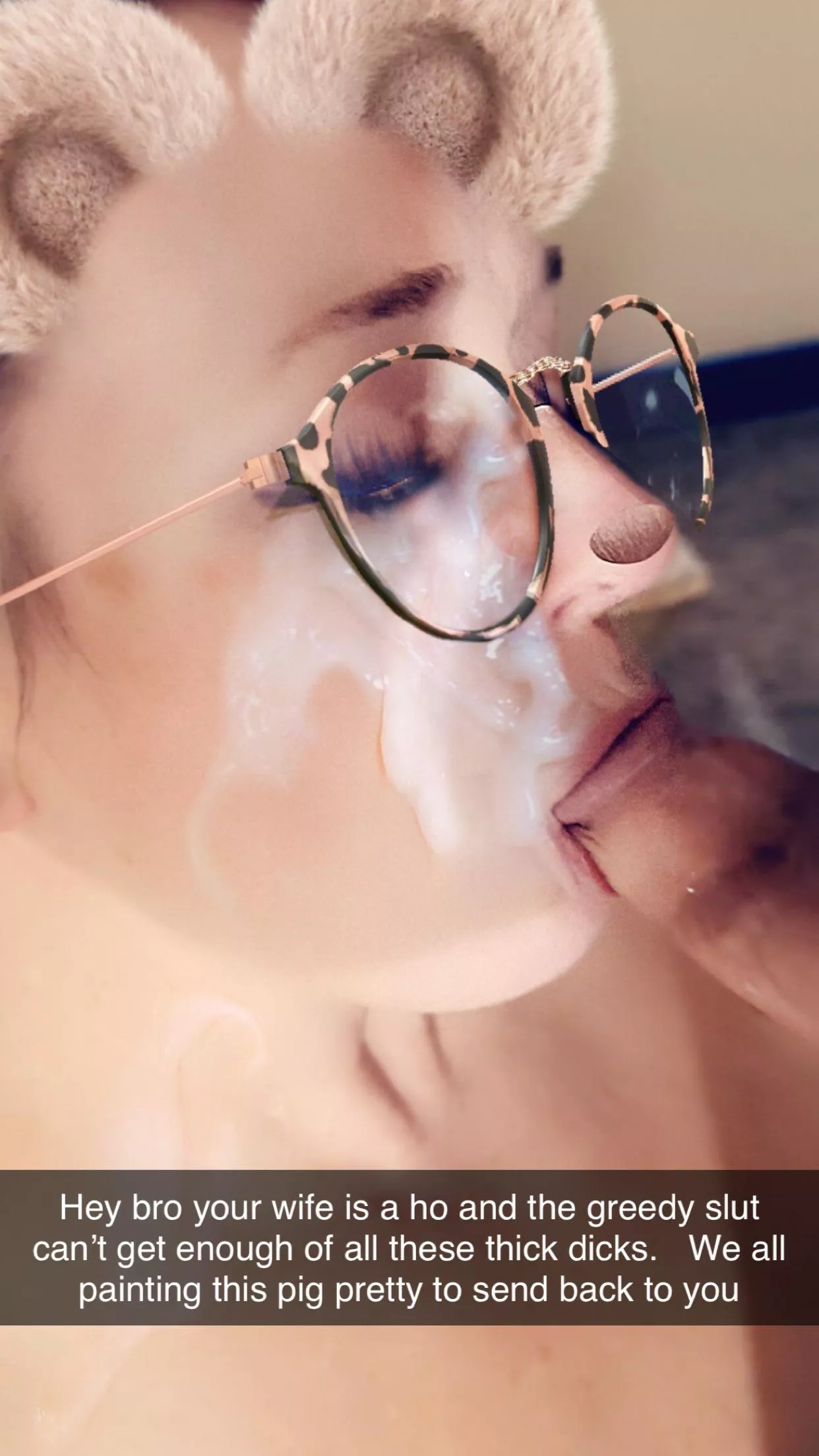 Your queen 👸 is our new favorite cumdump posted by JohnnyVFuckz