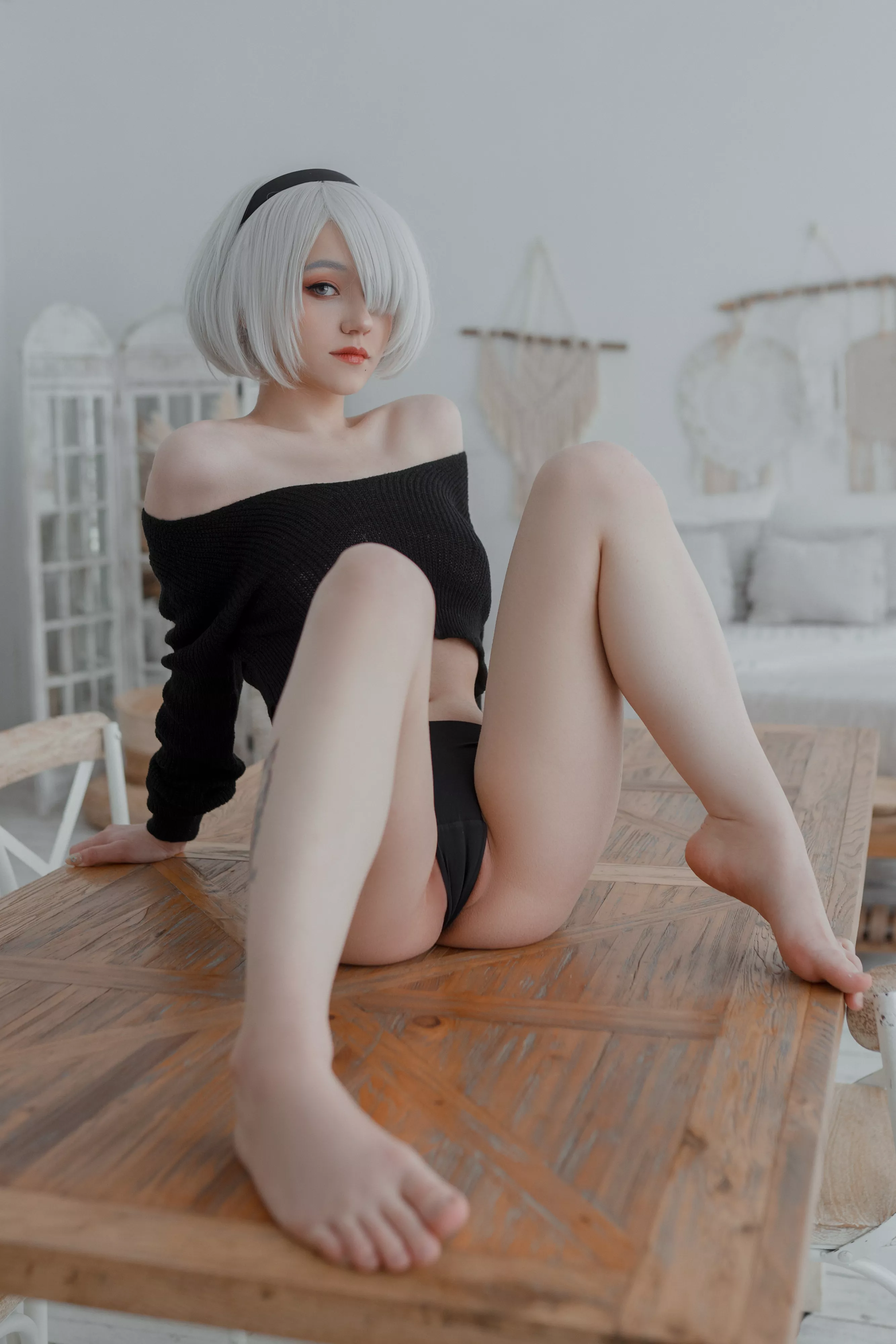 2B (Nier Automata) by Donna Loli posted by Terefaring