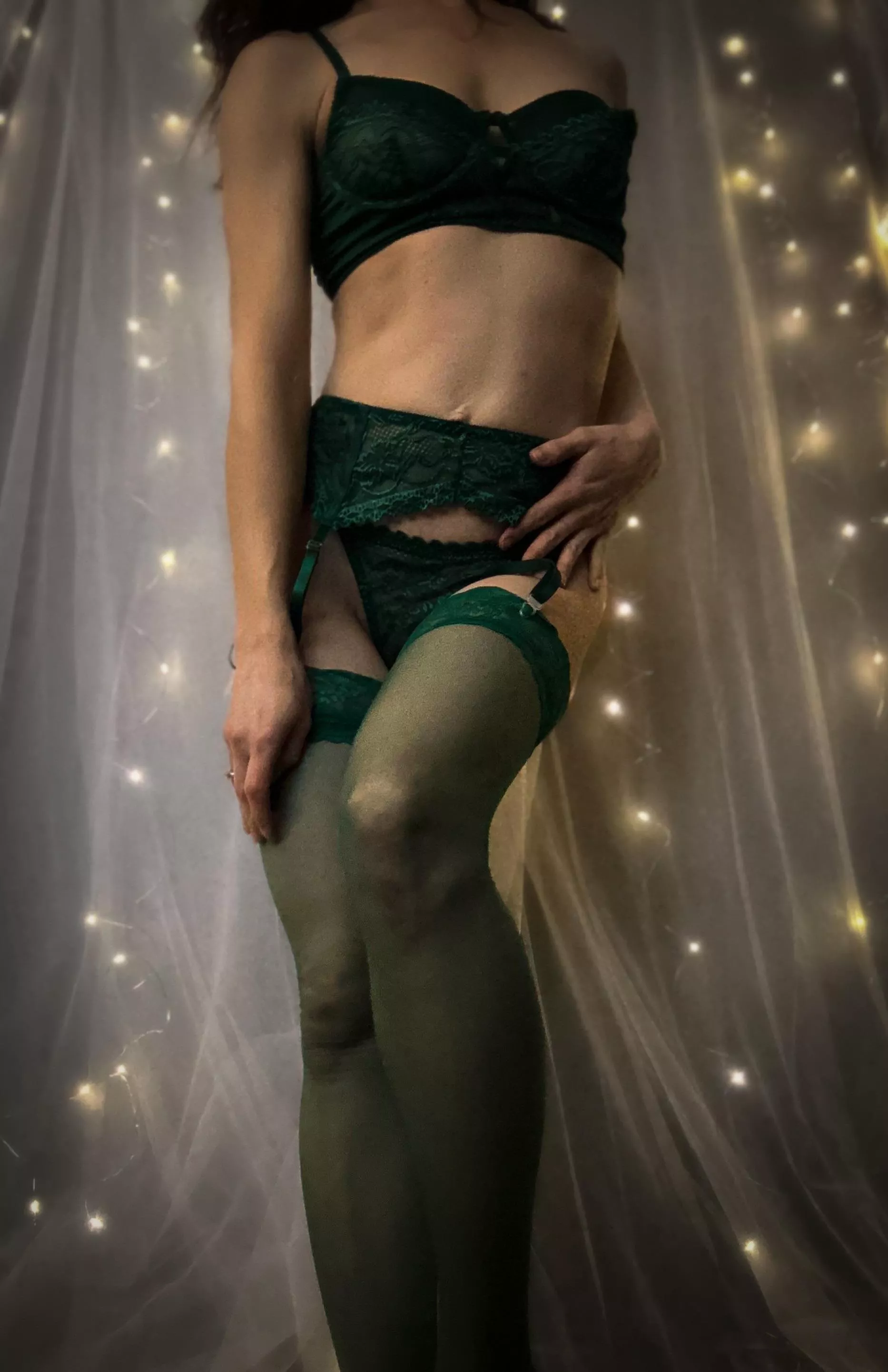 A little green for St. Patrick’s Day ☘️💋 posted by miss_haute