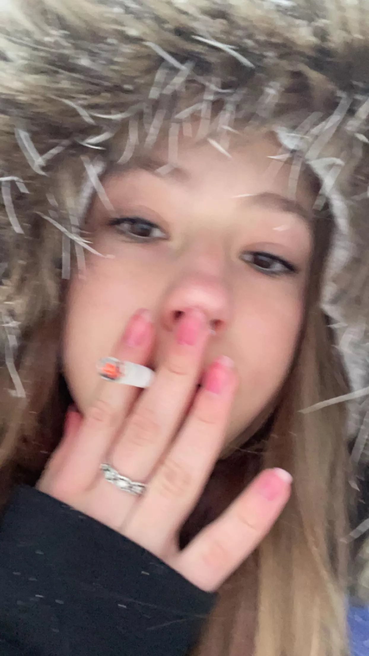 Am I cute when I smoke? posted by monika_svirida05