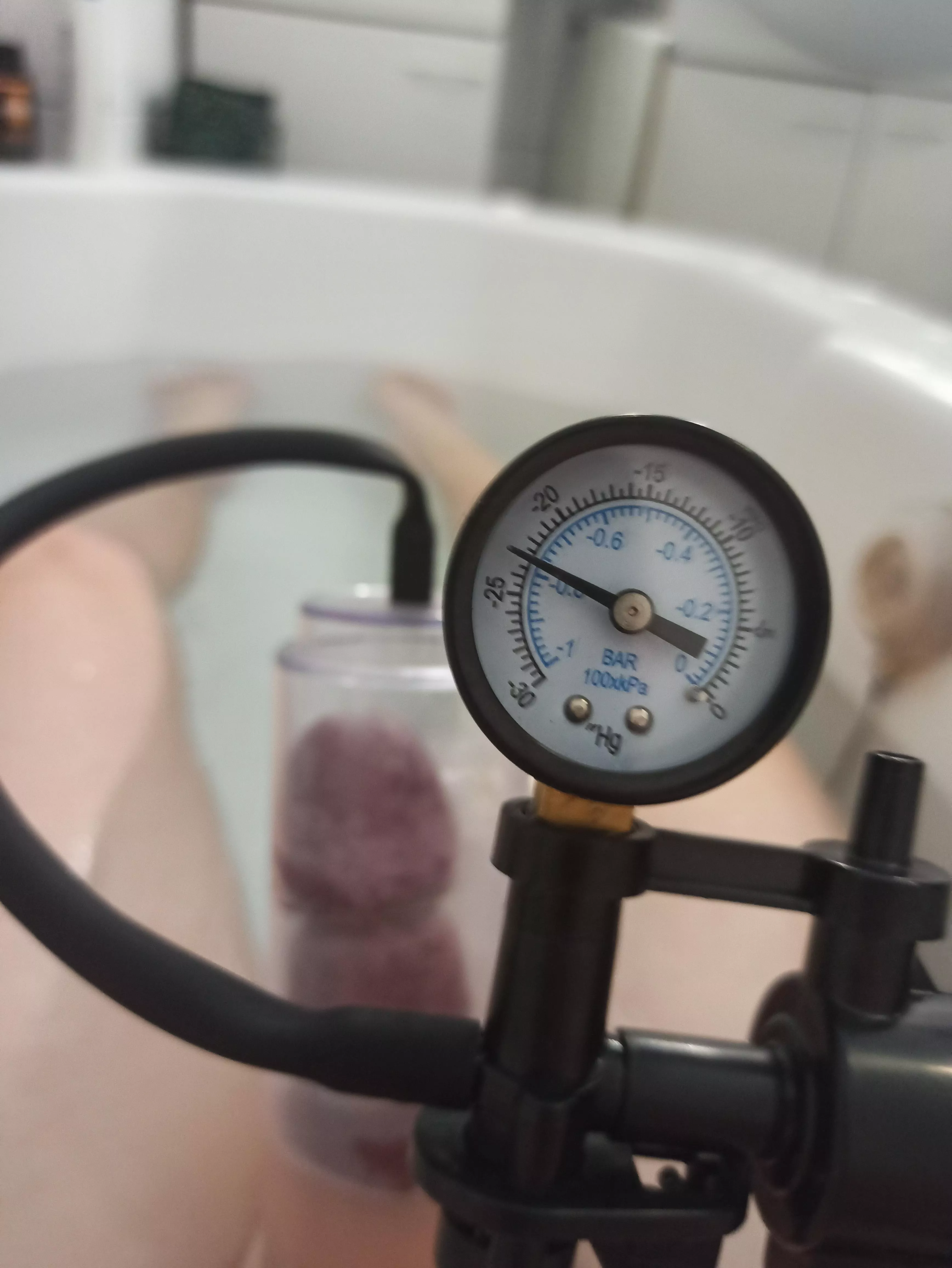 Can I pump harder or is this enough pressure? posted by I-want-it-numb