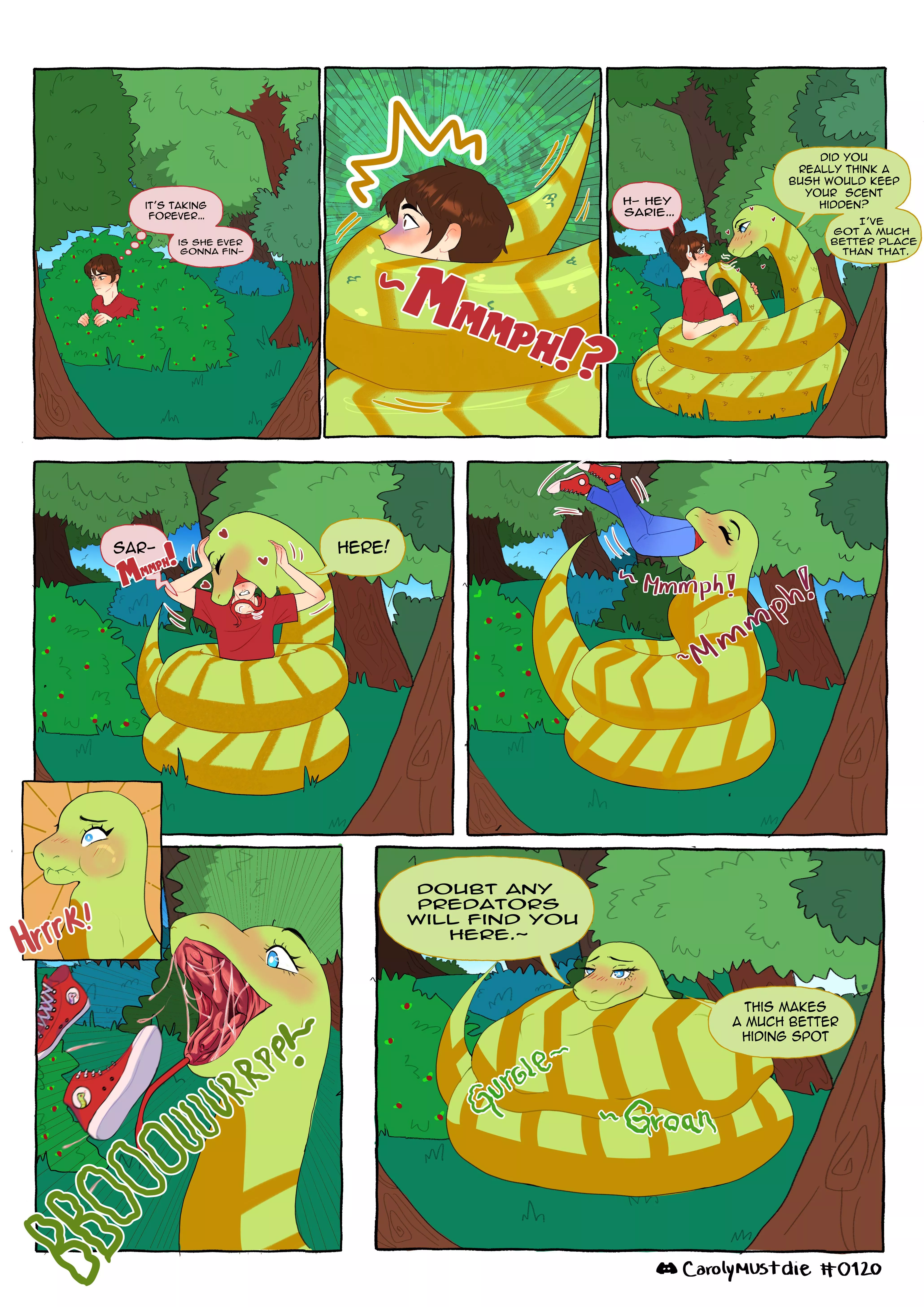 {comic} Hide and Seek (Commission by CarolyMustDie) posted by lobsterman103