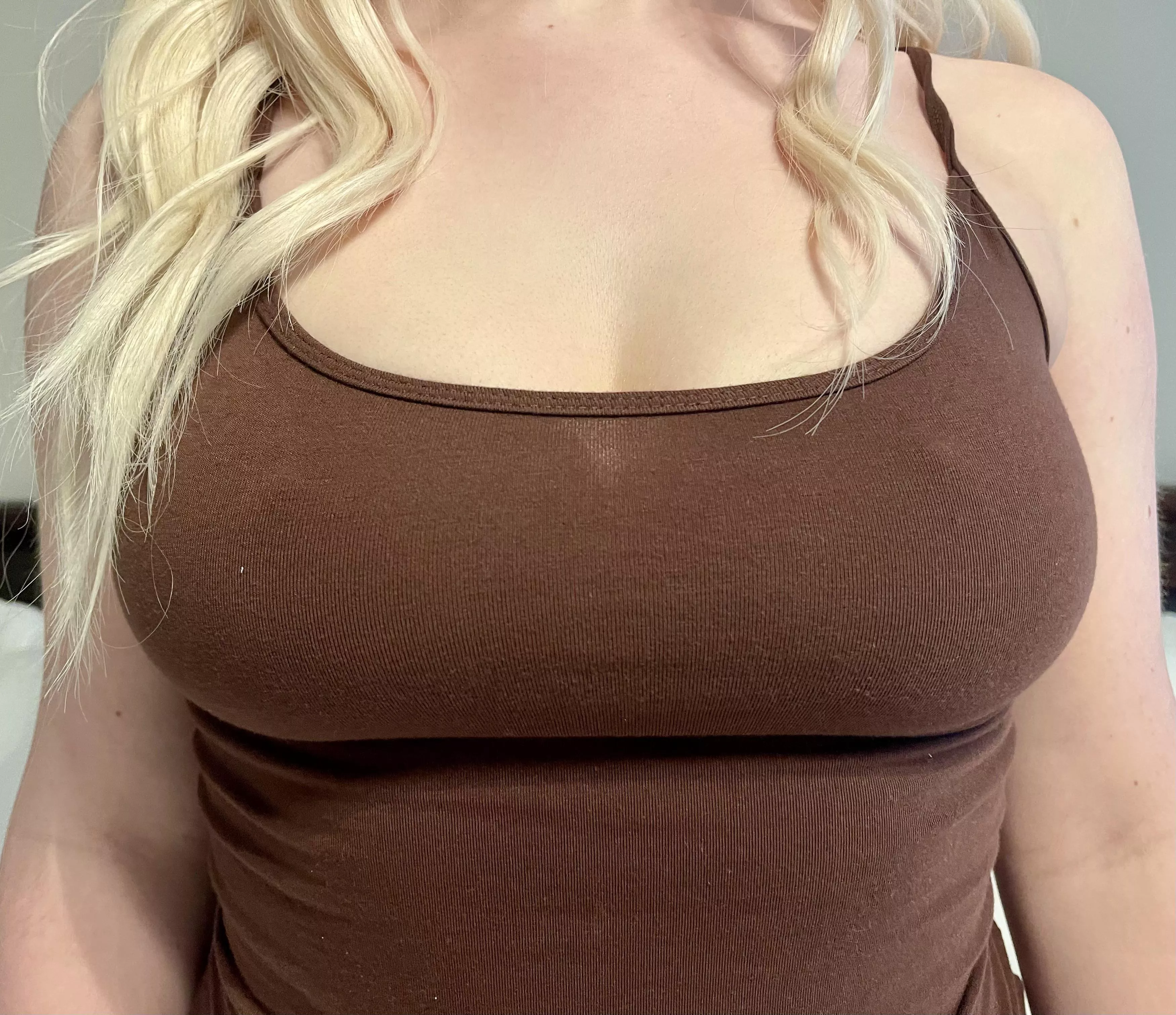 Girlfriend wants to know how she looks without a bra posted by fuckmygirlfriendplz