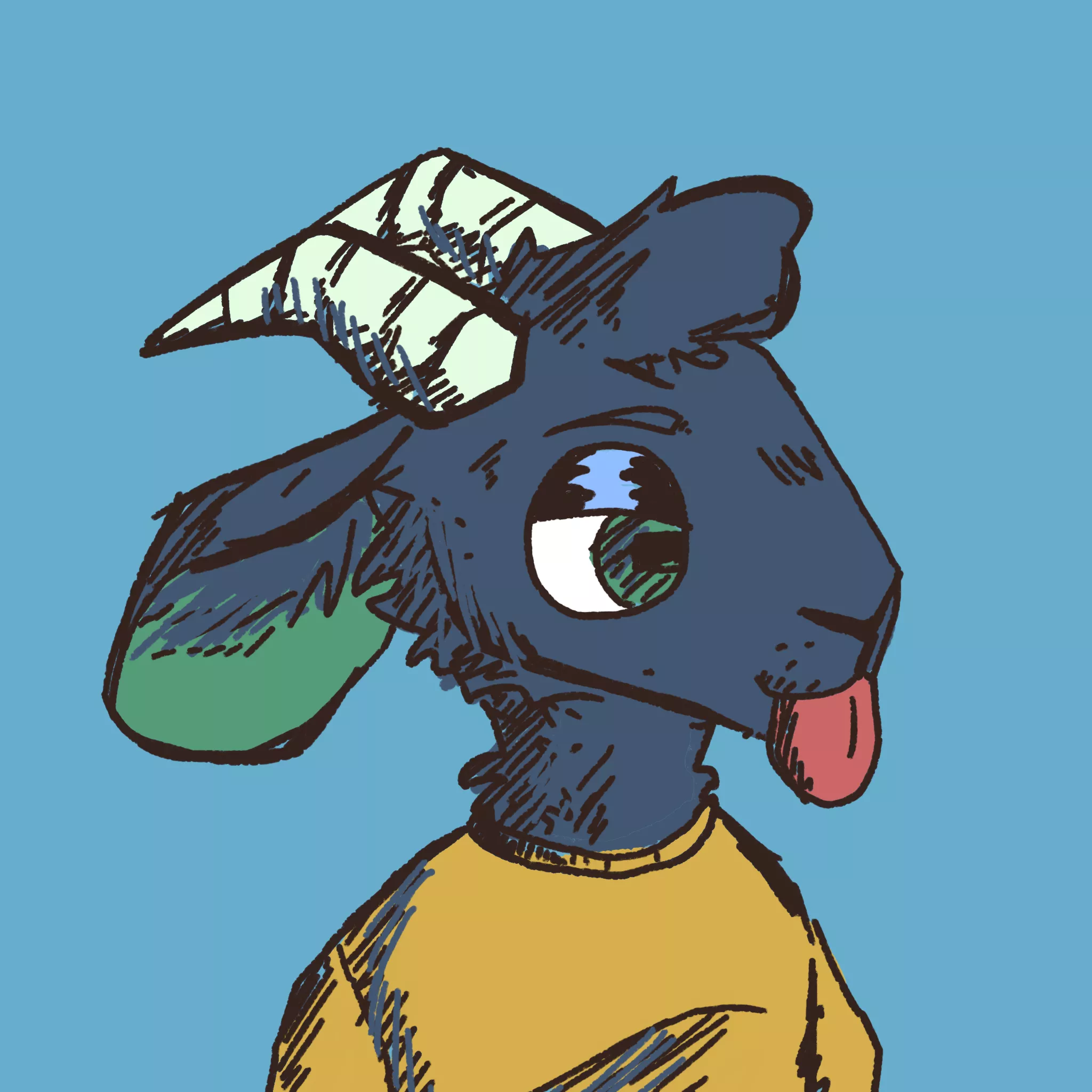 goat (by me) posted by little-goat-RPG