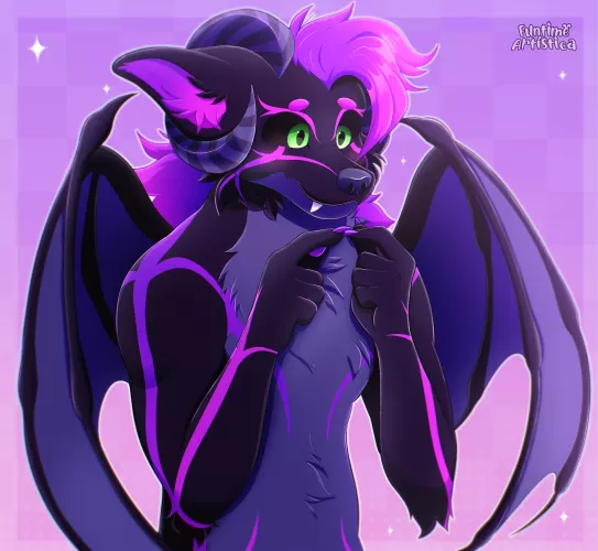 He's shy 🥺 (art by me) by Carla_H_tinha