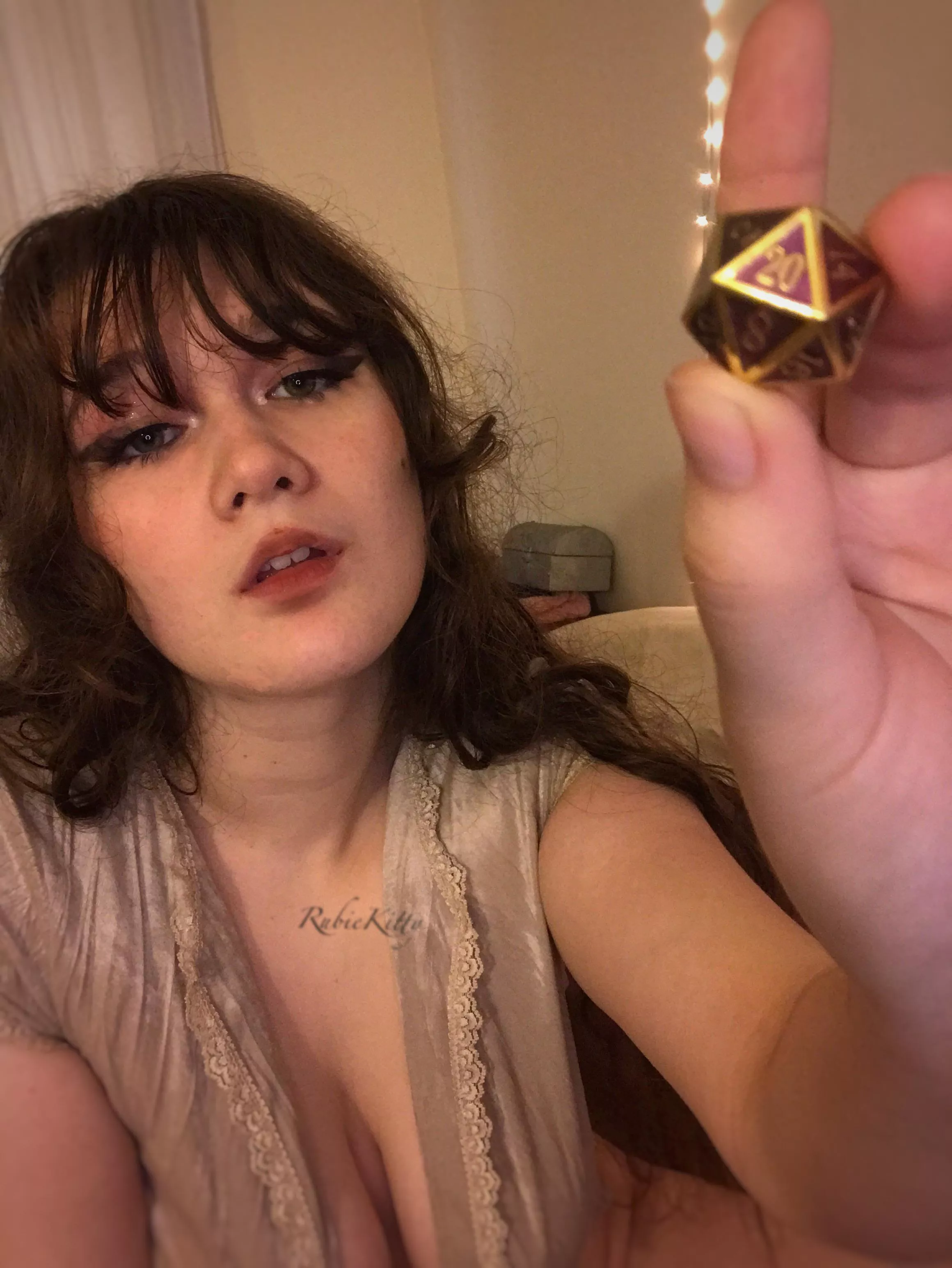 I rolled a nat 20 on my charisma check to seduce… did it work?😜 posted by RubieKitty
