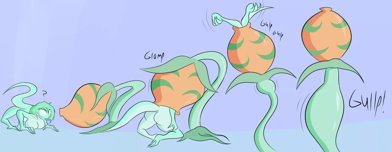 {Image} Alien gulper plant! (Art by JackMunchy) by JackMunchy