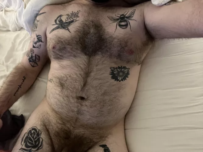 impatiently waiting for the rest of my chest hair to grow back after these new tattoos by nothingboy86