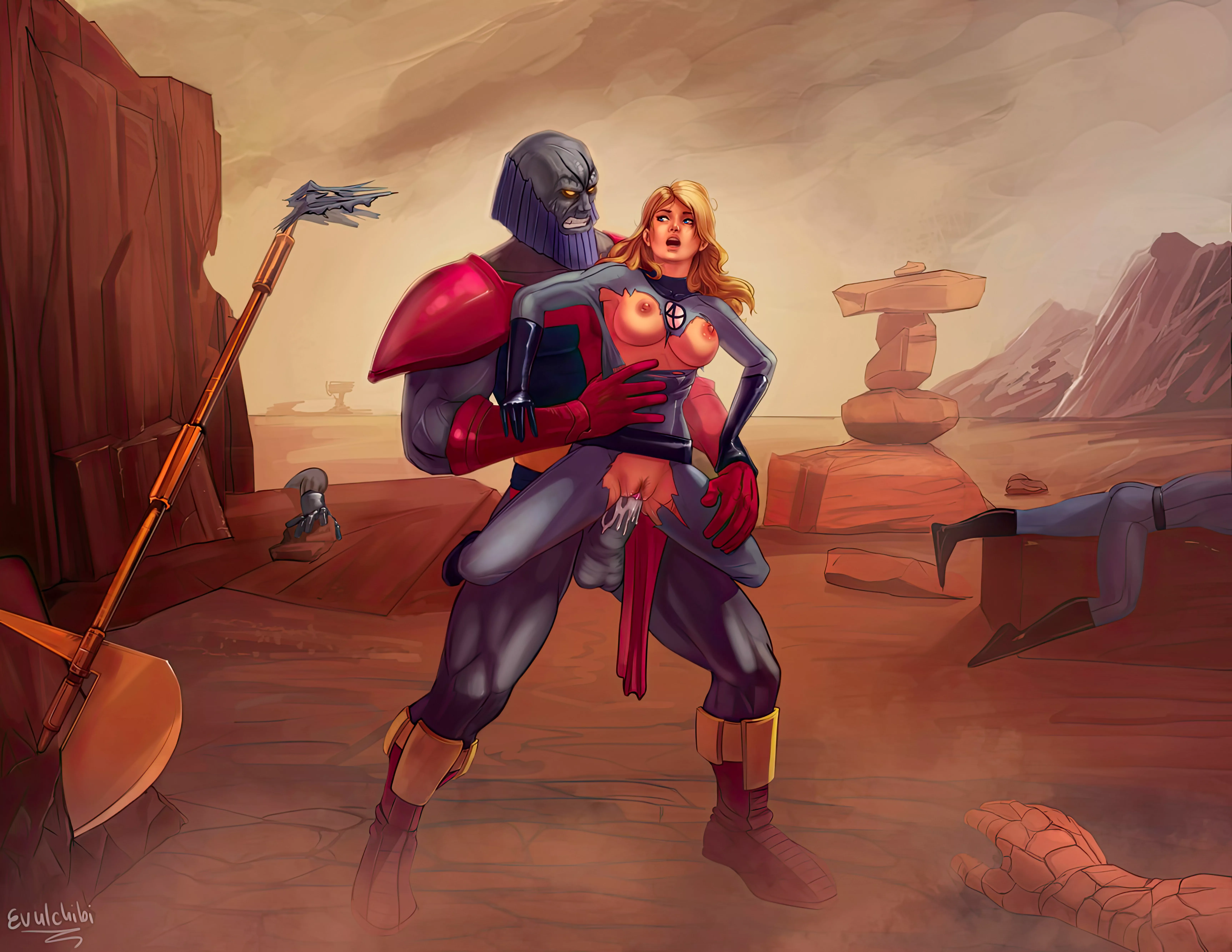 Invisible Woman - Susan Storm Richards - (Fantastic Four) (Marvel Comics) - [EvulArt] posted by AtrosRH