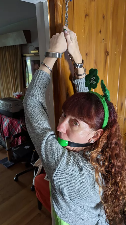 It's a fake holiday, but a good excuse to be shackled to the wall and gagged. by dojolifestyle