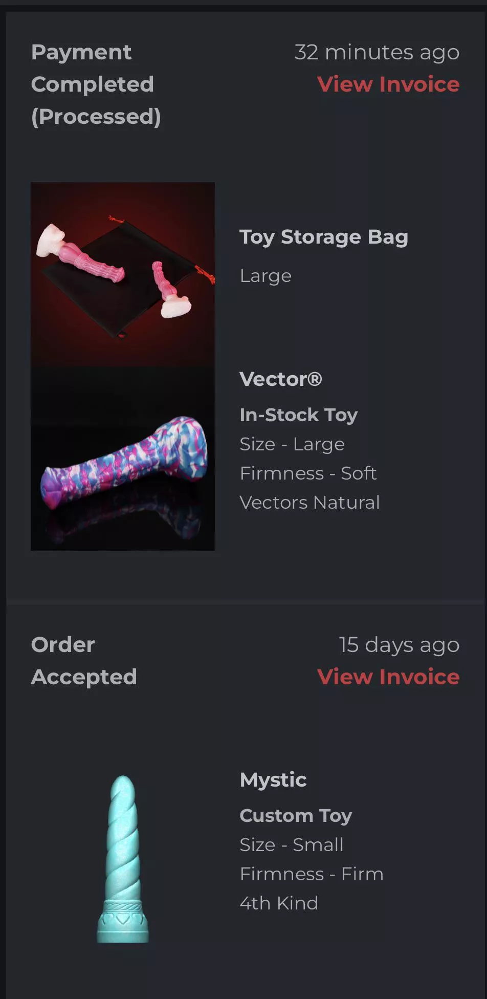 Look what I have coming 😈😈 posted by Kitty-SirExplore