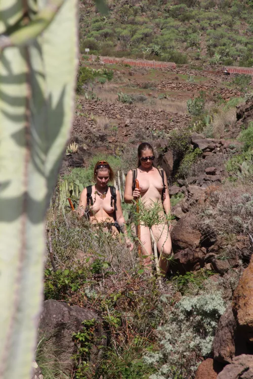 Love naked hiking, especially with this girl by EmilyAmateur