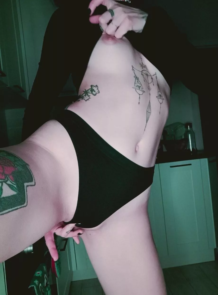 My underwear is already soaked, so it's about time you took it off 😏[f] posted by Gloria_Rivera