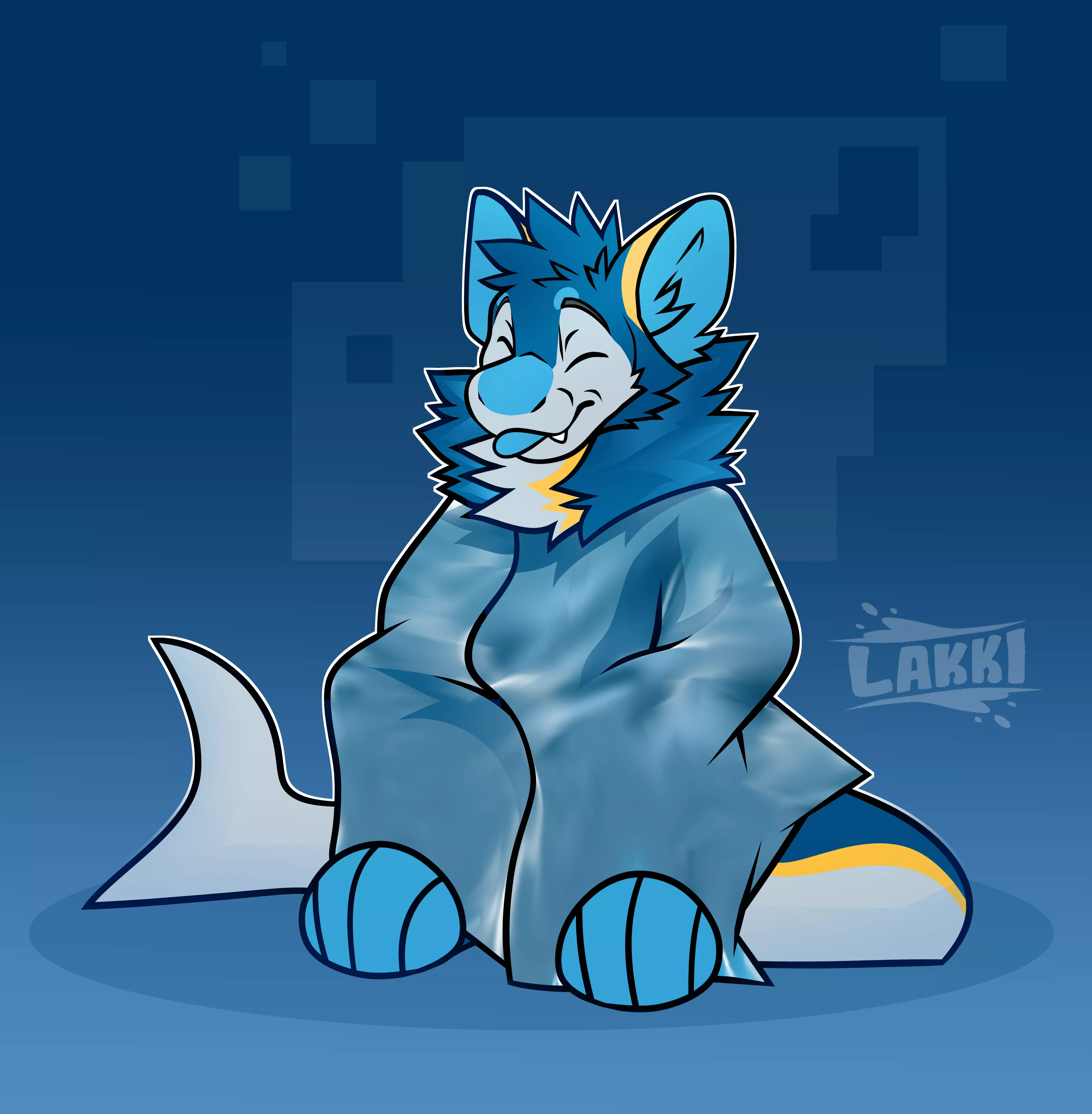 potat (art by me/@lakkithefox) posted by Ensoguy