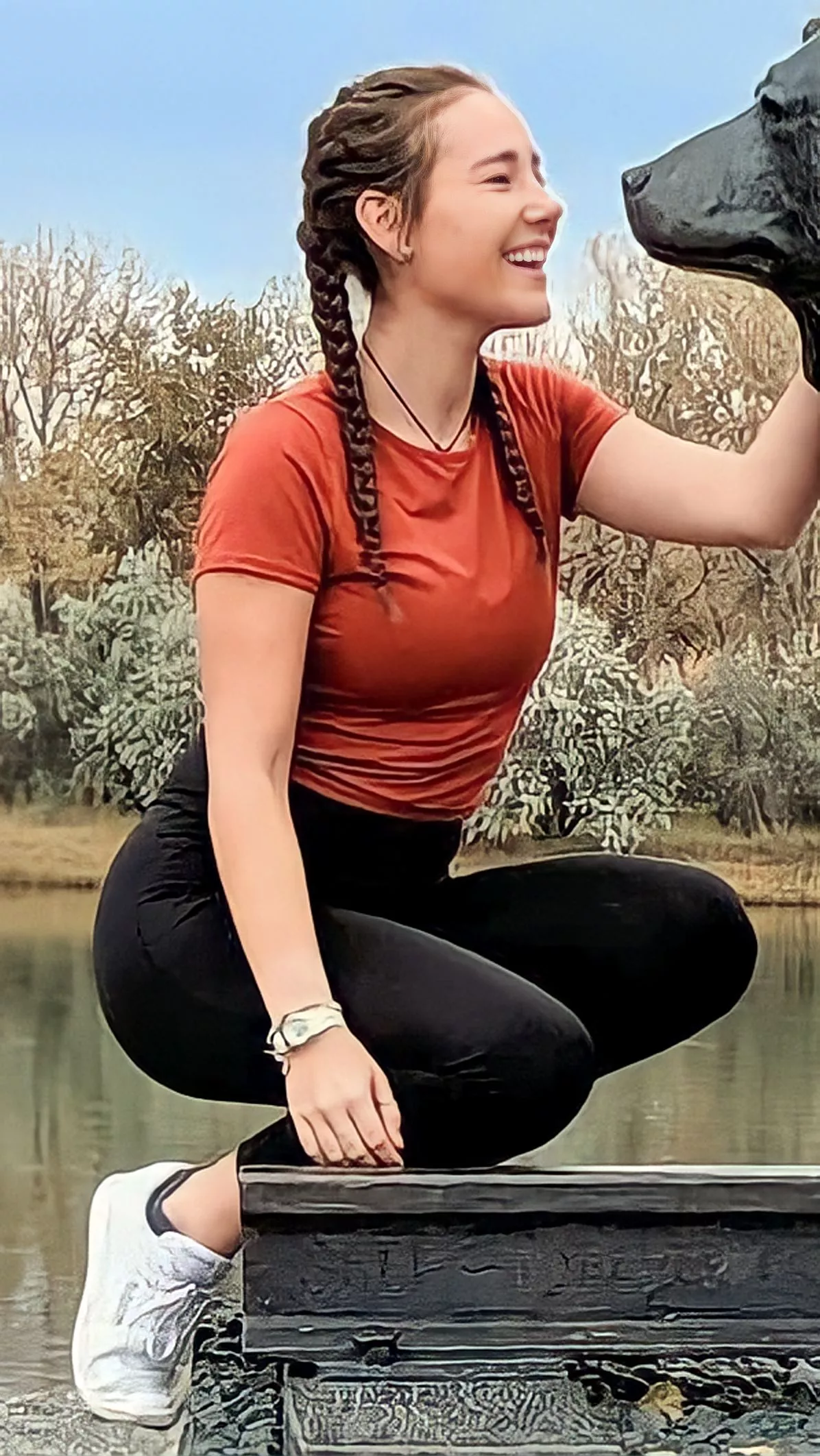 Pretty Brunette (21) posted by Helpful-Chard-6942