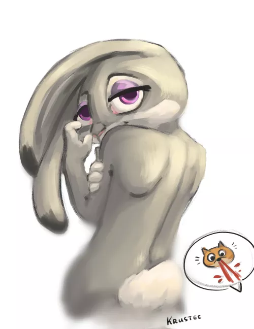 Saucy Judy by me by krusteekrustee