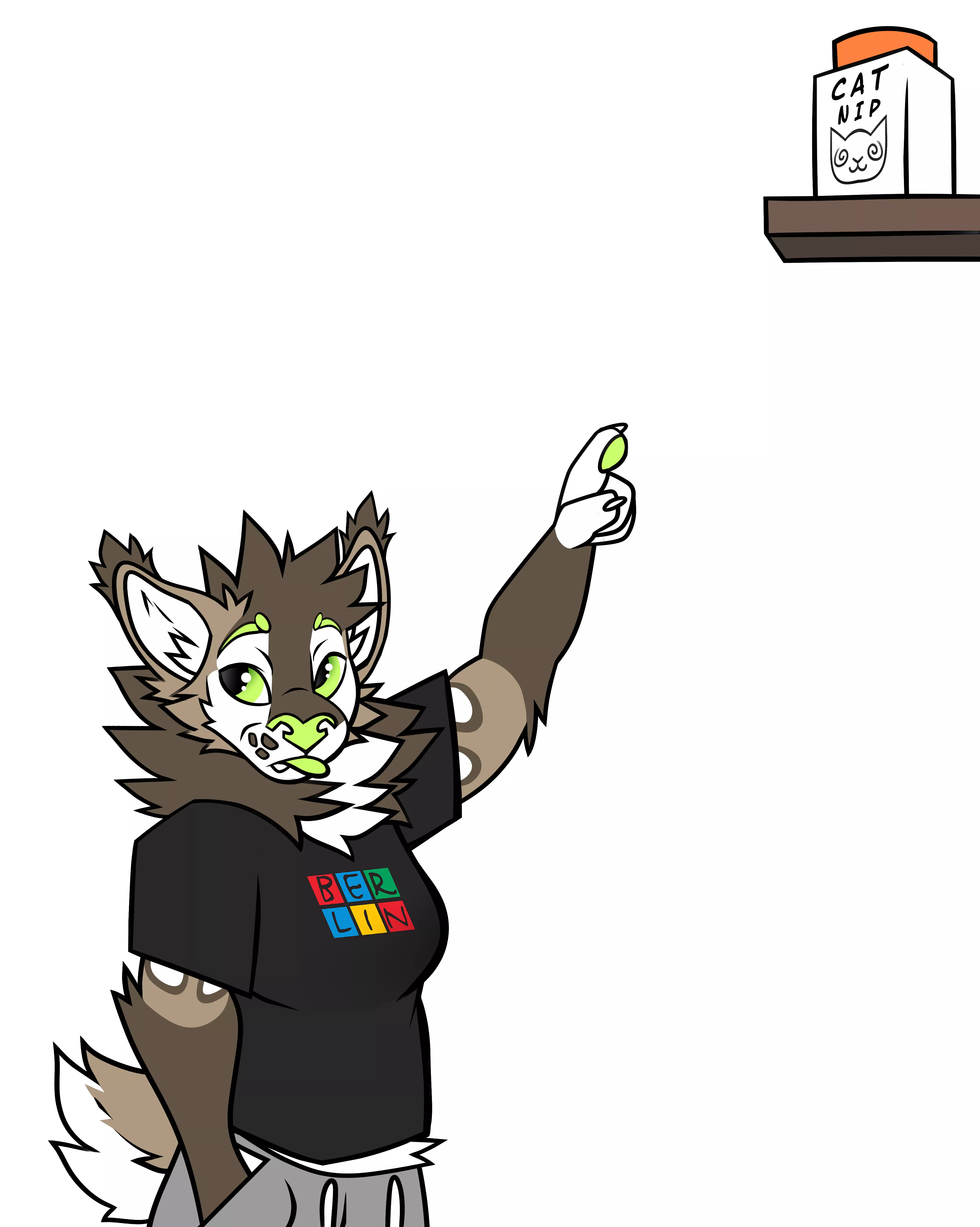 short (art by me/@lakkithefox) posted by Ensoguy