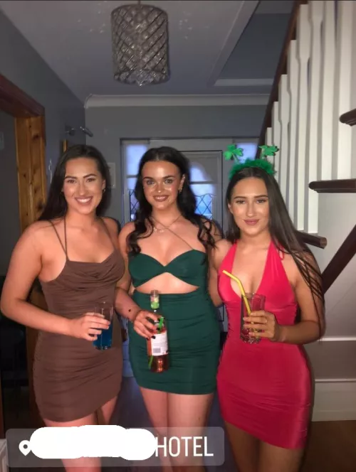 St Patrick's Day Irish Twins and friend by FarLaw6842