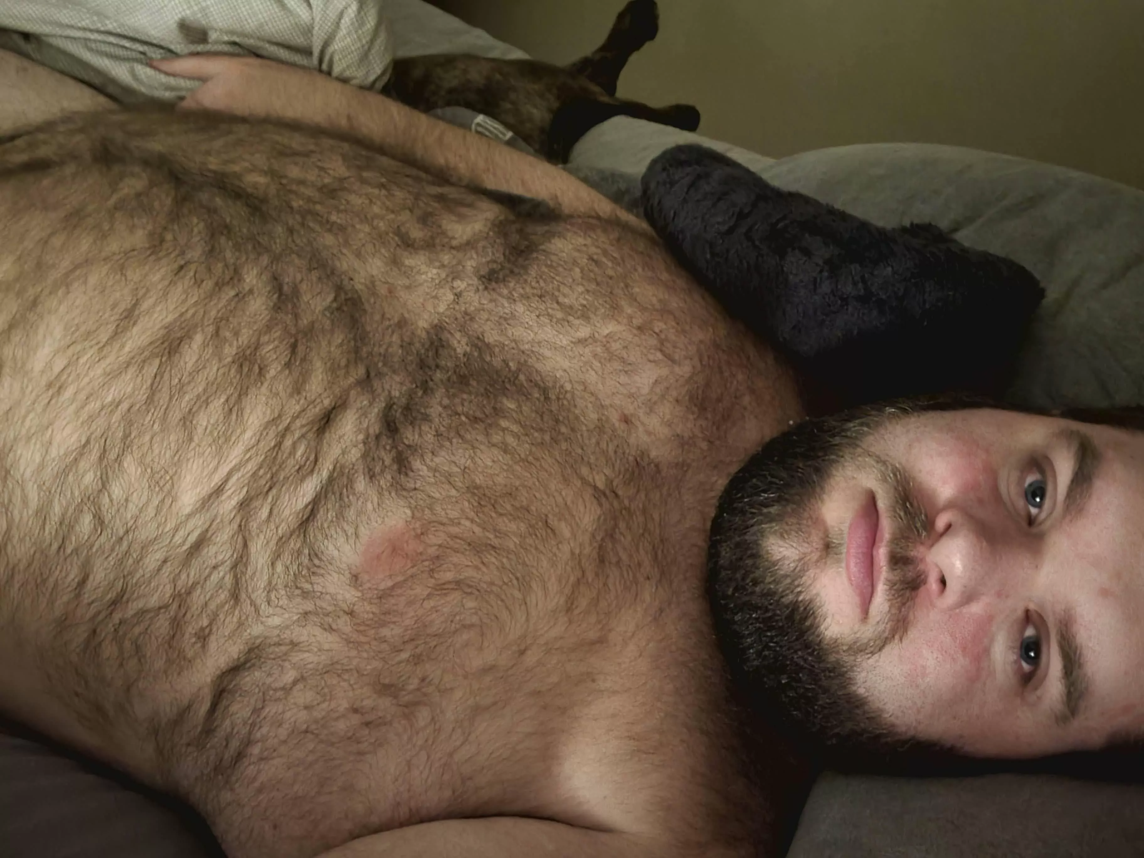 Sucks not feeling well on a Saturday 🥺 Come cuddle me posted by JustIgnoreMe01