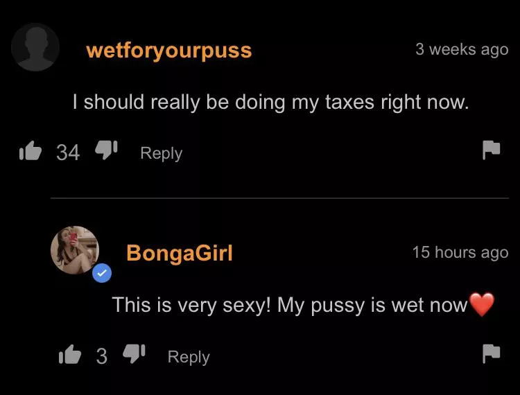 Taxes = hot 🥵 posted by Sufroth