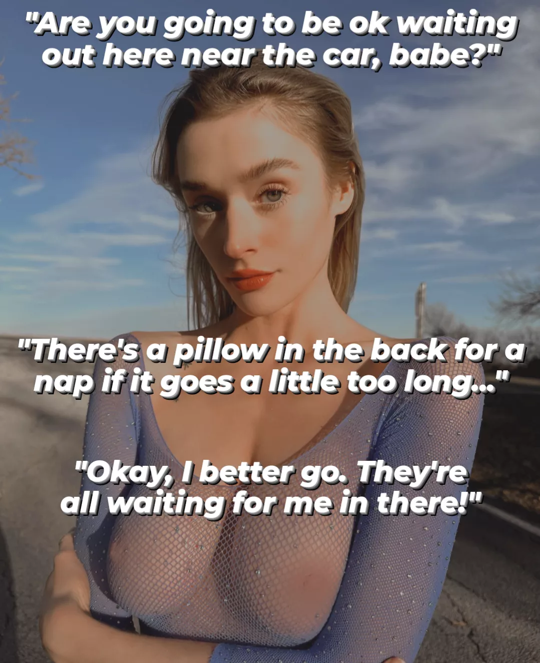 They're all waiting... posted by -JustKindaCurious-