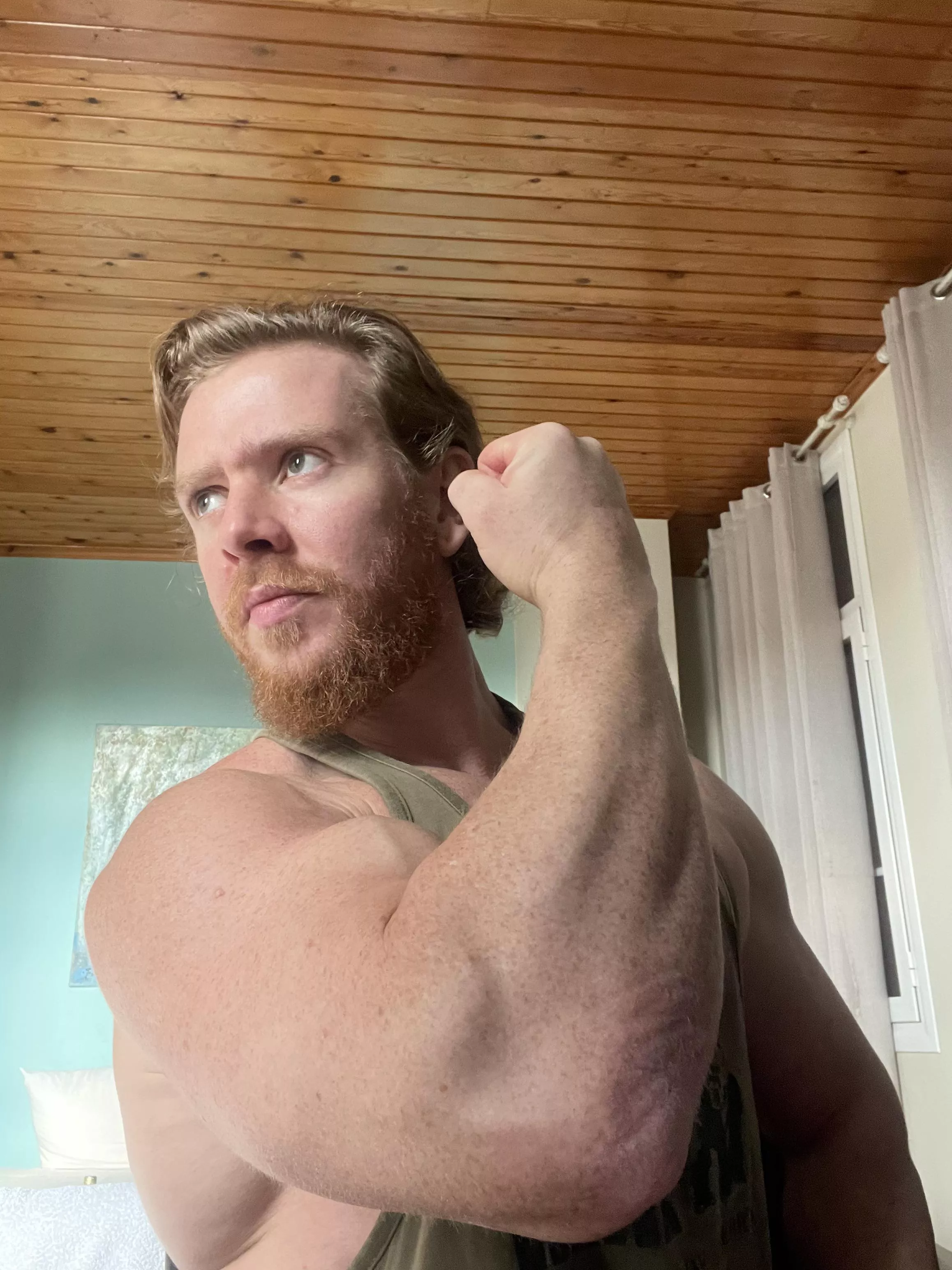 Thick powerful arms posted by Bearded_alpha1