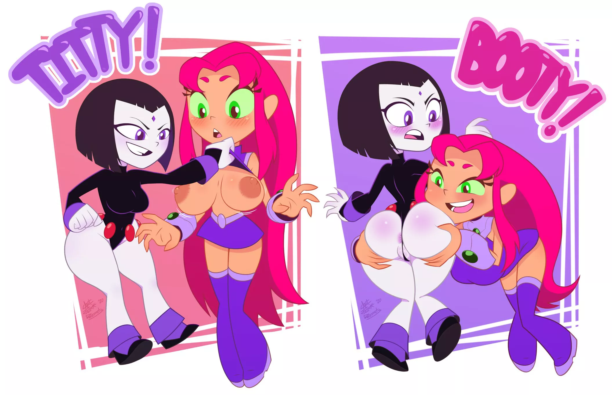 Titty VS Booty (CaptJerkpants) posted by ObserveAndHerve