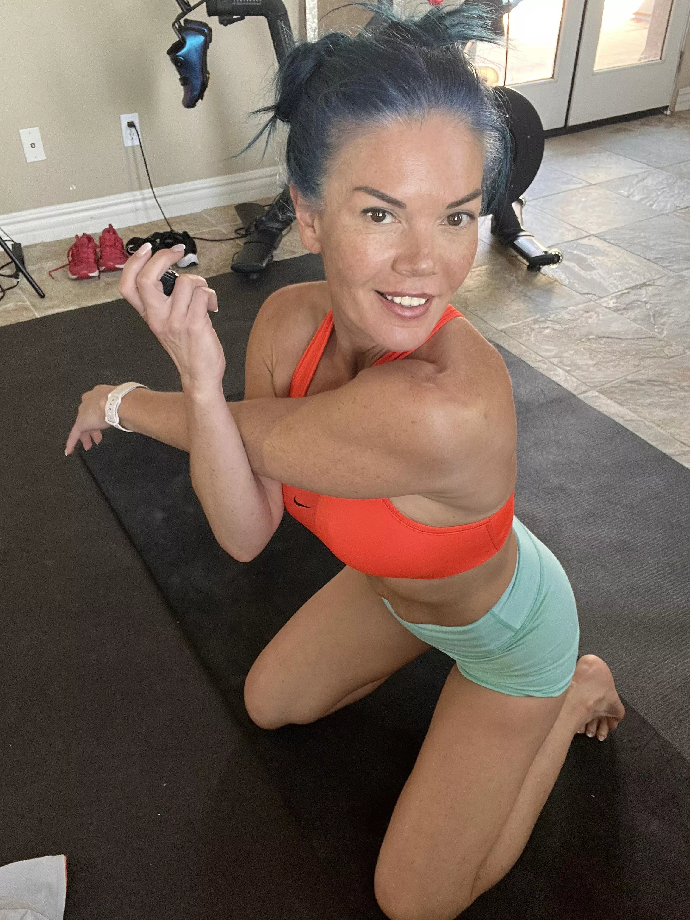 Warming up. Let’s do this posted by YourHighArchQueen