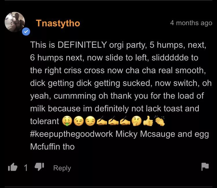 Yeah definitely not lack toast and tolerant posted by SixSage_Brink