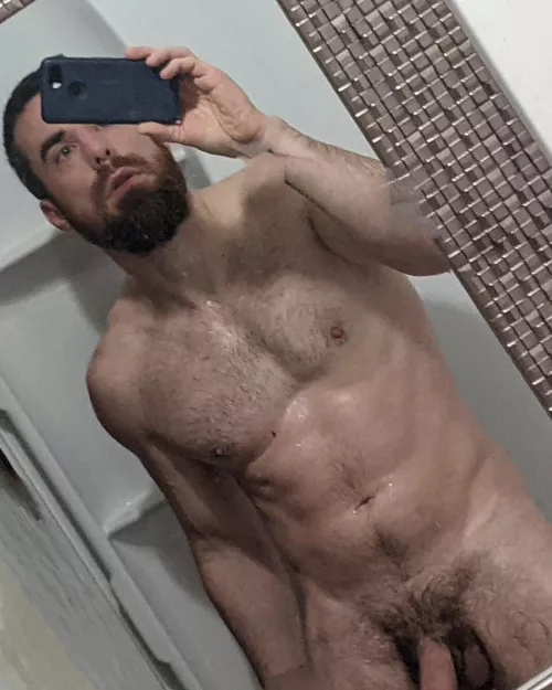 (37) Sunday shower selfie by Ky_000