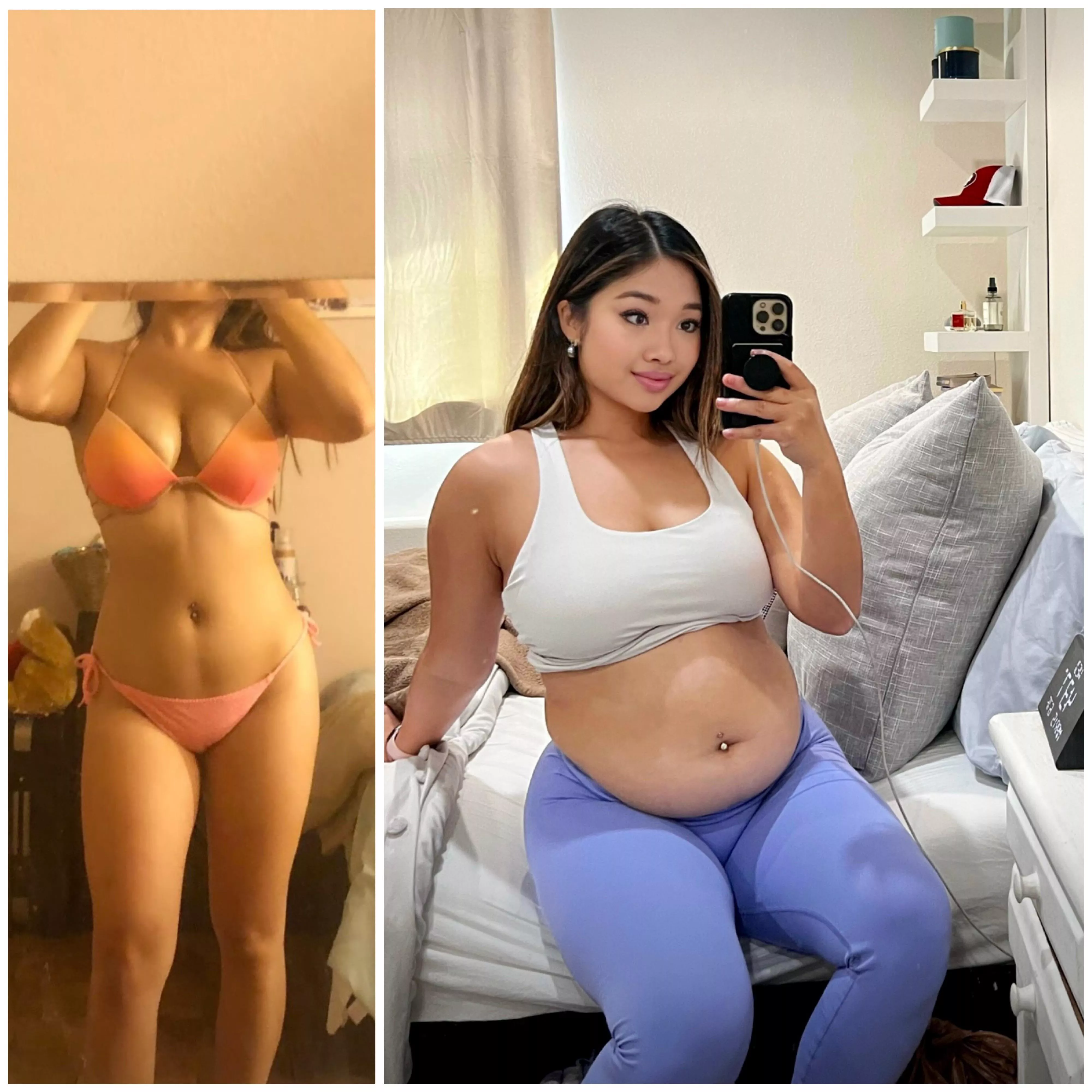 BELLY UPDATE 🛎️ I’ve come a long way 😅 posted by azn_mami