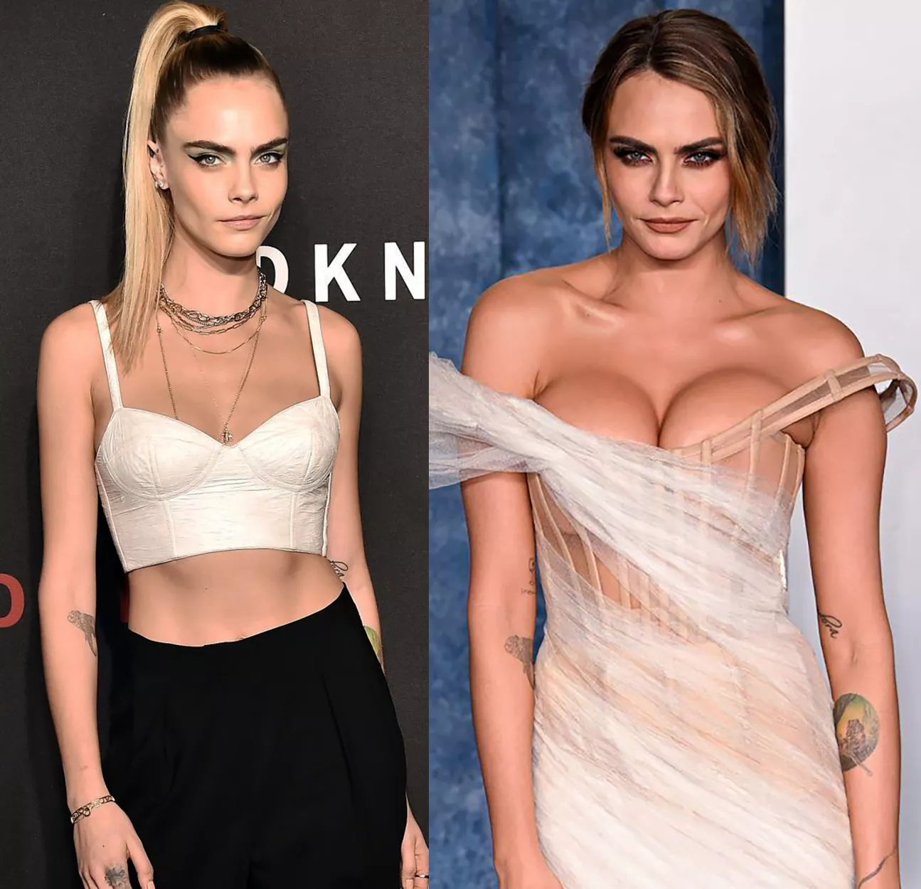 Cara Delevingne 2019 vs 2023 posted by StrategyLeft785