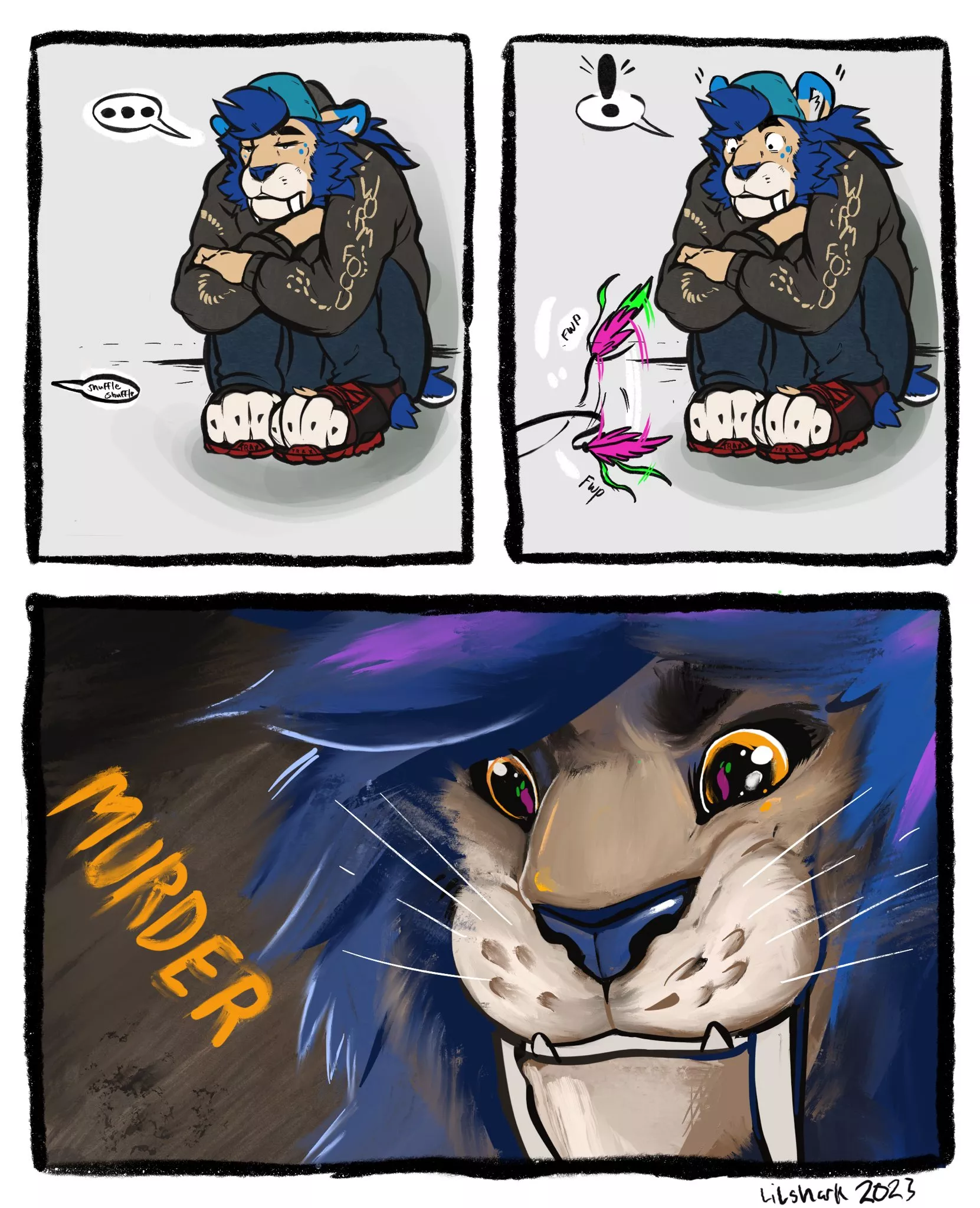 Cat's gonna cat - by. LilShark posted by lildeadlymeesh