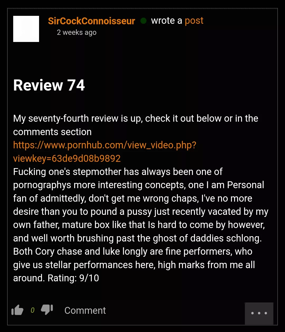 Generational cumdump posted by Cmitch1998