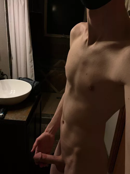 Getting ready for a shower. by JakeDouglas_