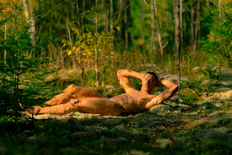 Happy nudist in the wilderness by Gateway2nirvana1