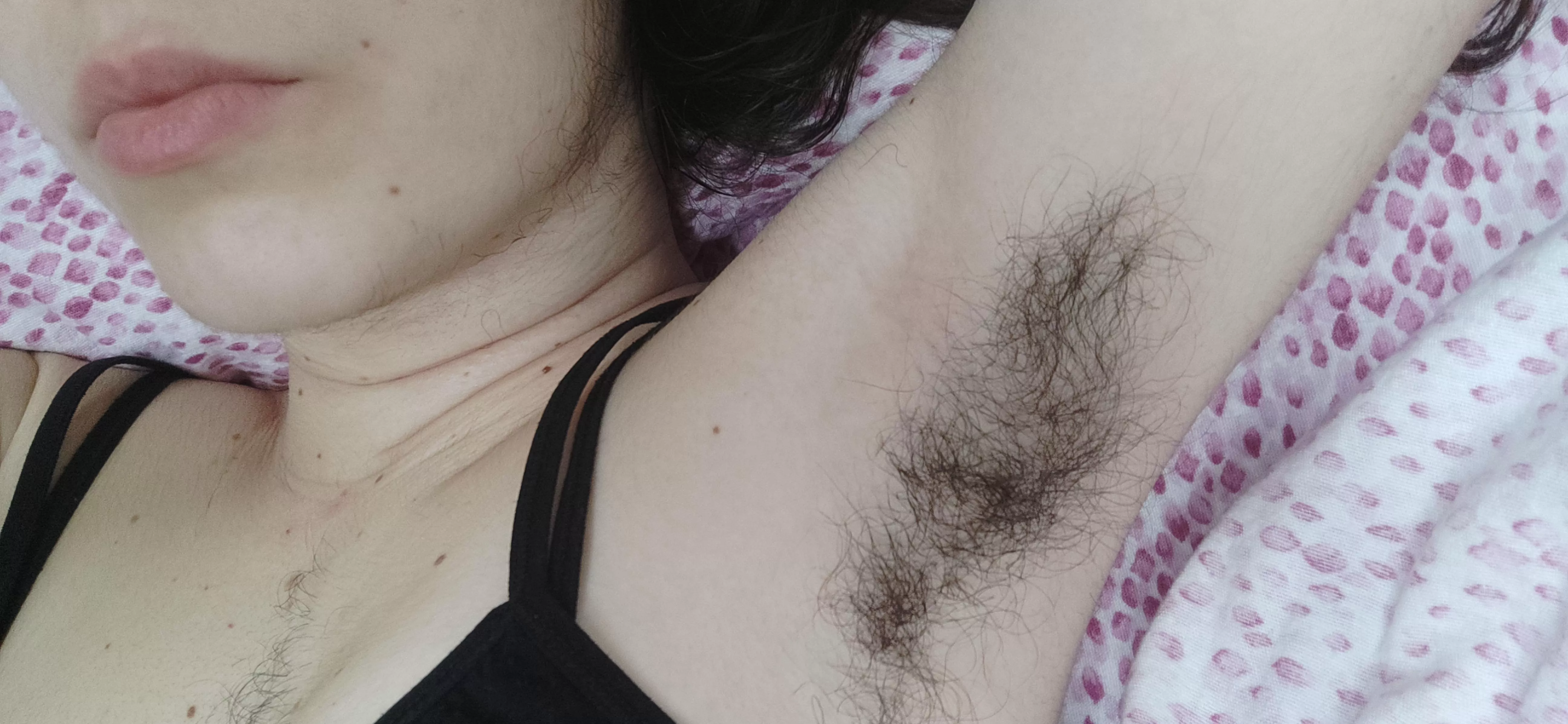 I love to comb my super hairy pits posted by Liubimaja4u