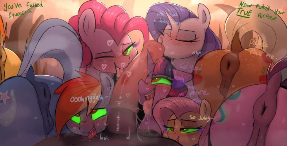 King Sombra uses the main six for his own personal use~ (Welost) by heisenstuff