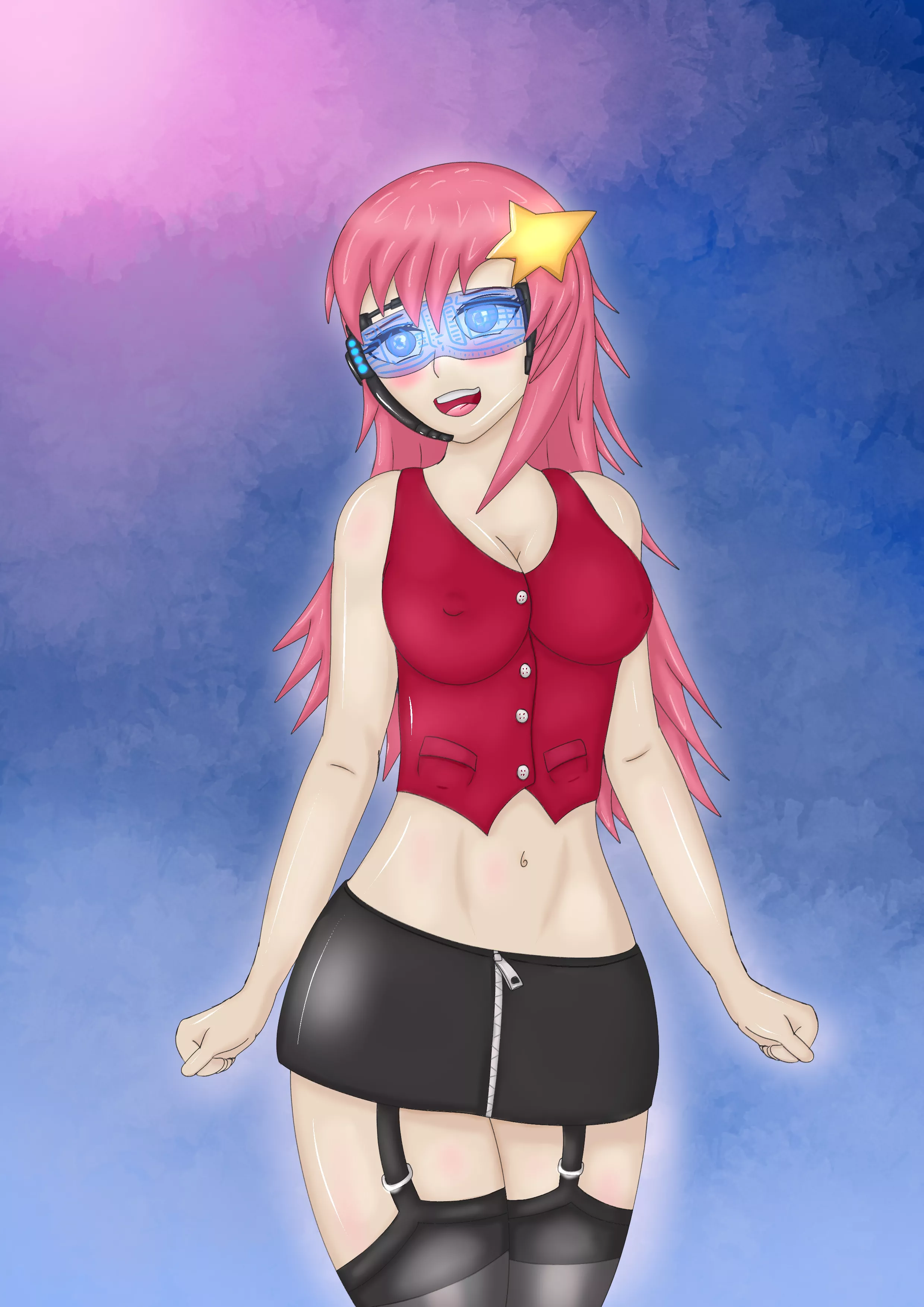 Meer Campbell Commission (Art by Hypernova) [Gundam Seed Destiny] posted by Hypernova212