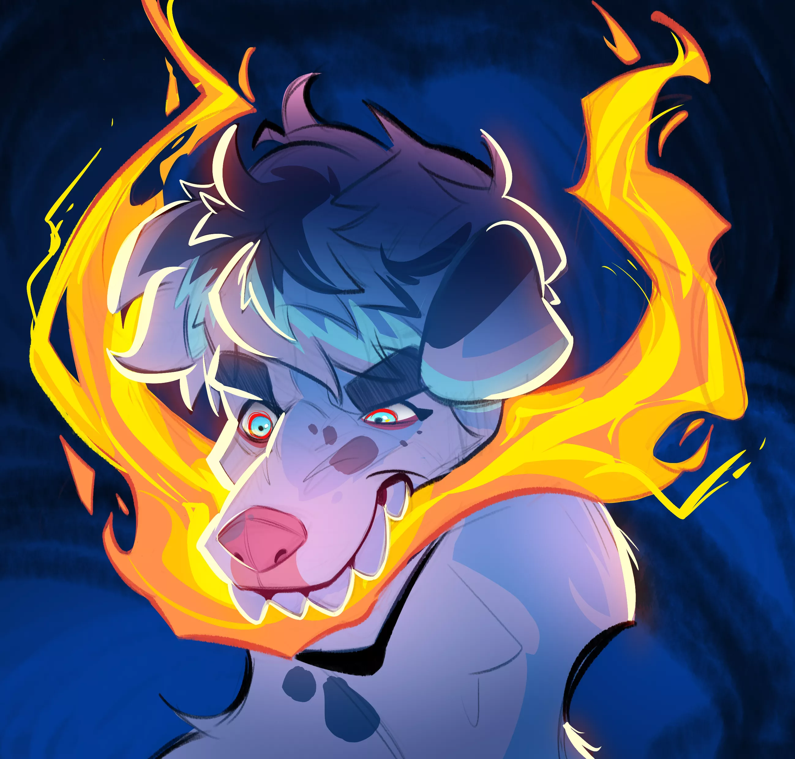 My take on @coddybarks DTIYS, Such a cool concept!! (Art by me - Twitter/FA -> @wawfur , Make sure to follow him to -> @coddybarks ) posted by Wes_Pines