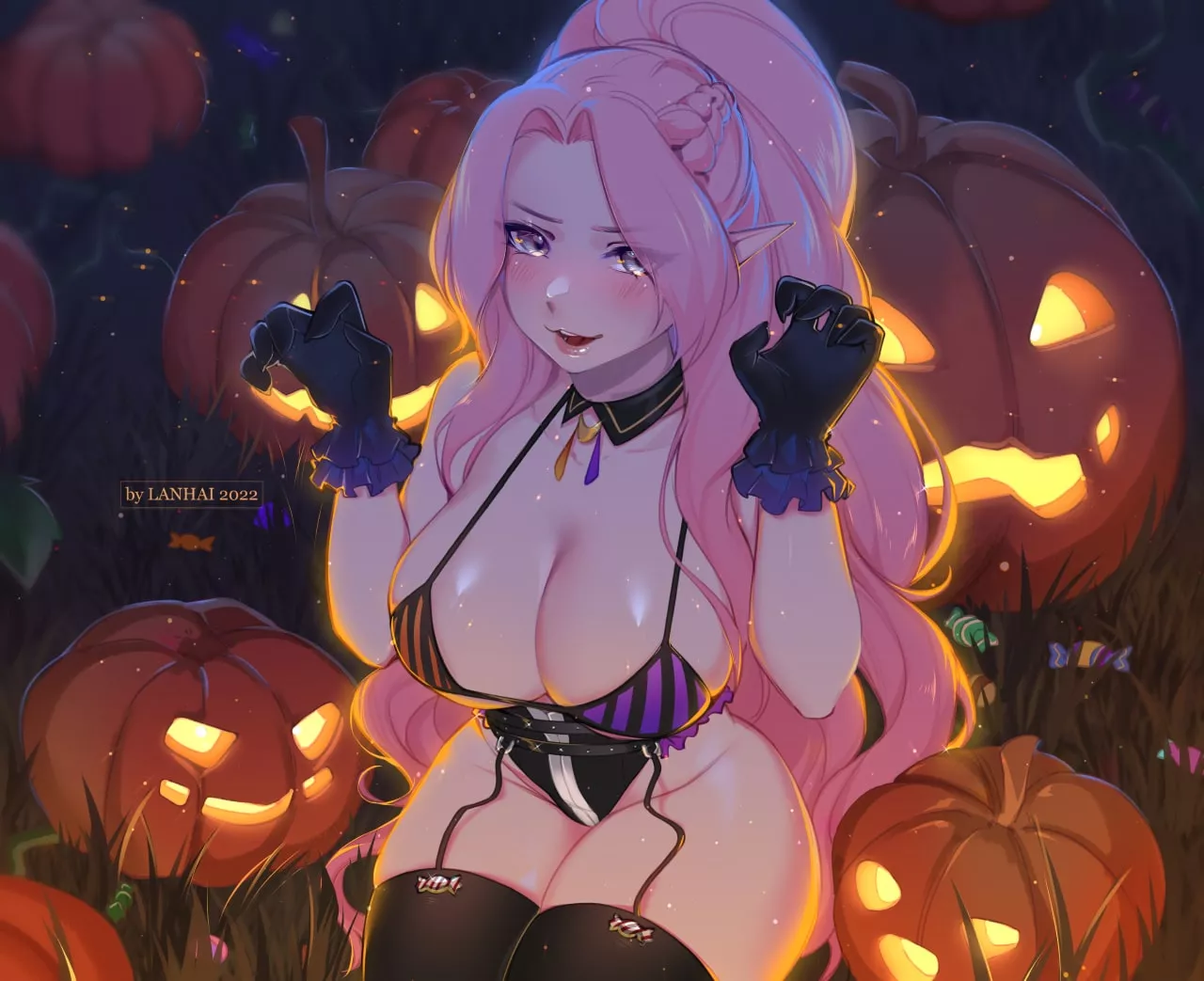 Pumpkin Hot Elf (Lanhai) posted by WANDERER_GAME
