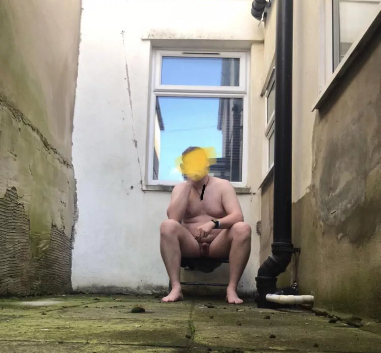 This is my first time being nude outside. It felt very refreshing😃 posted by barebackcub
