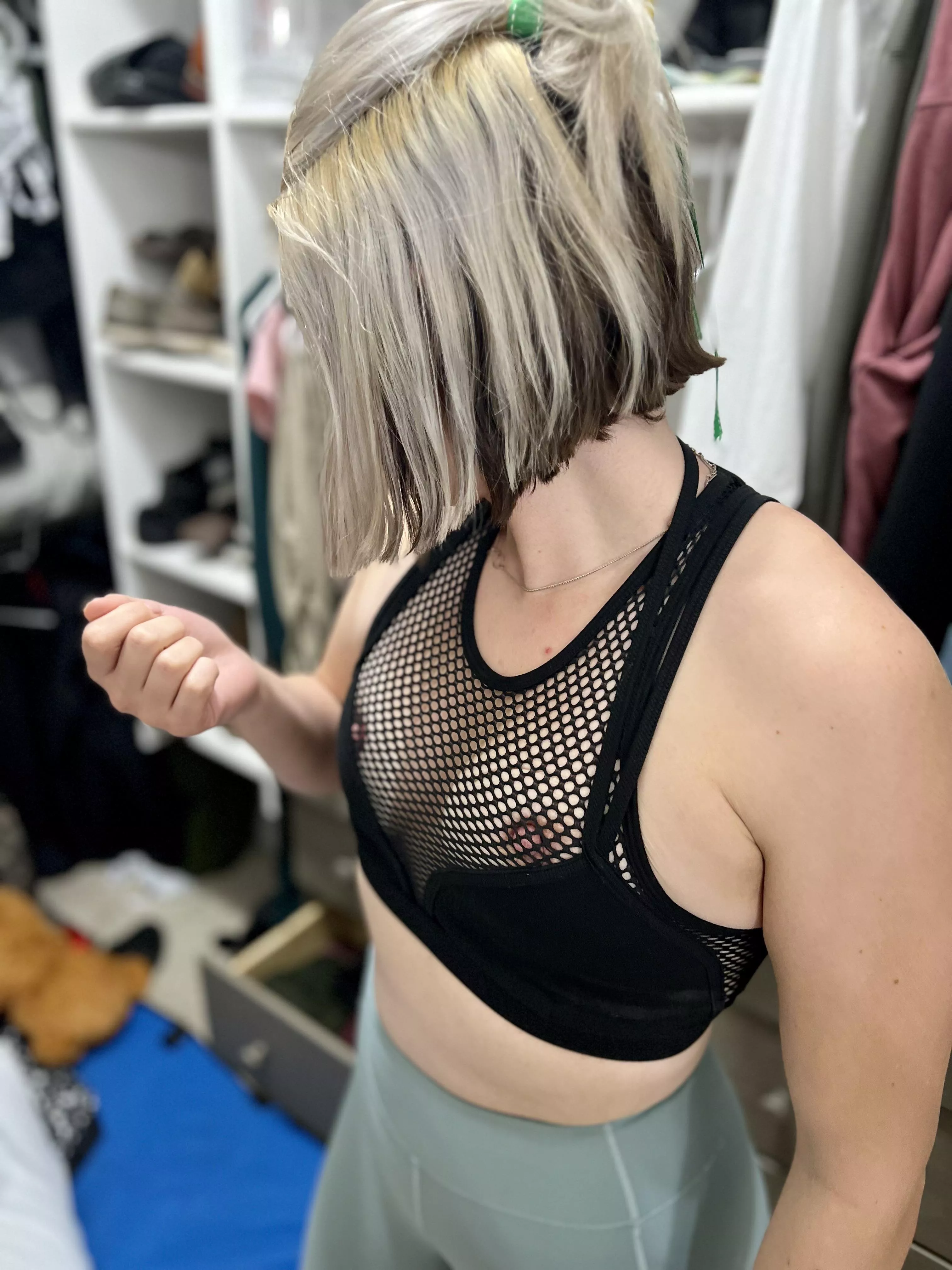 What would you do if you saw me at the gym like this? [F] posted by Aromatic-Koala-7209