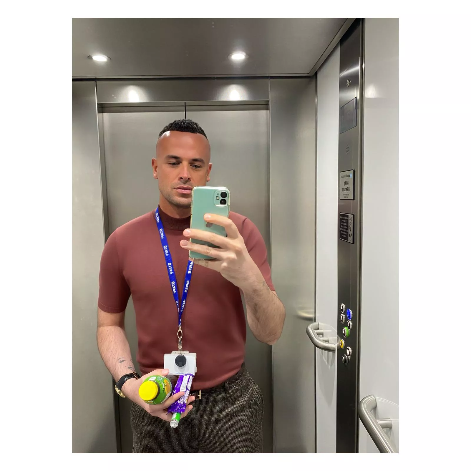 When the lift lighting is just right posted by Selina_Kyle69